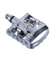 PEDAL M324 SPD PLATA CON CALAS SM-SH56