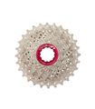 CASSETTE SUNRACE ALUMINIO METAL ROJO 10V (11-28)