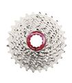 CASSETTE SUNRACE ALUMINIO METAL ROJO 10V.(11-32)